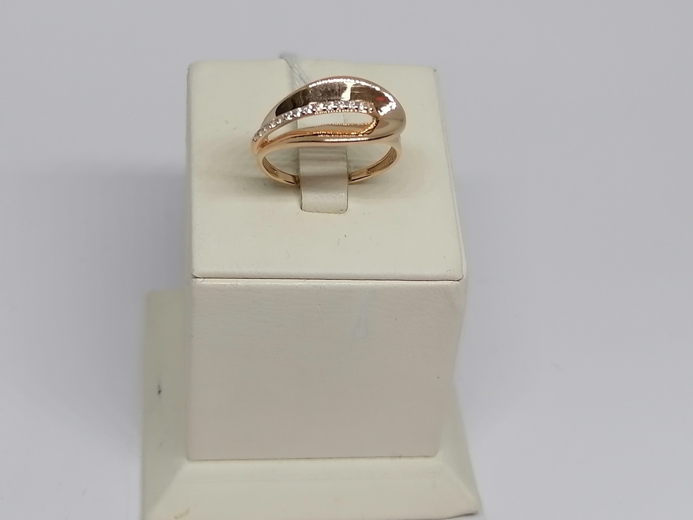 КОЛКМИ585 КОЛЬЦО С КАМНЯМИ (Au 585)