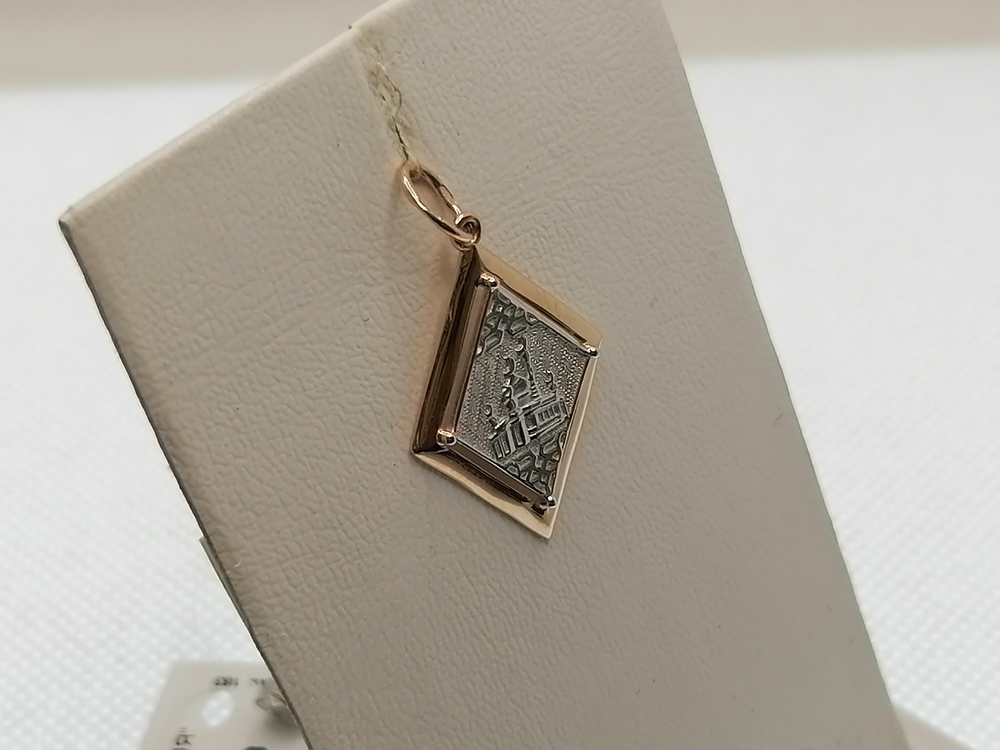 035383 ПОДВЕСКА БЕЗ КАМНЯ (Au 585)