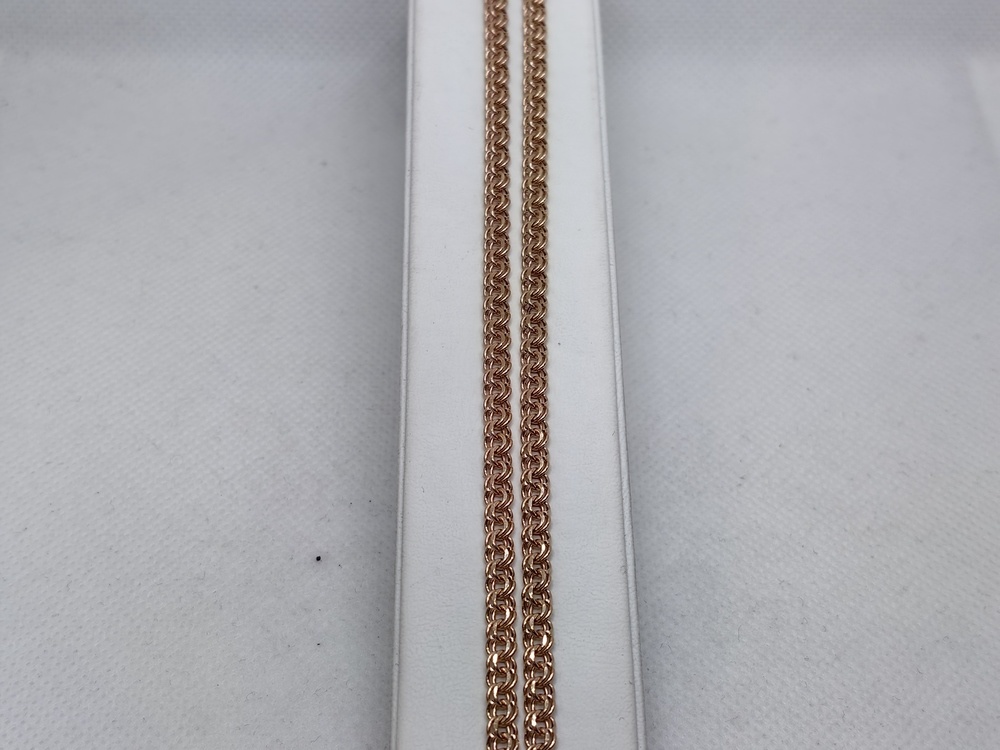 ЦПБС585 ЦЕПЬ ПУСТОТЕЛАЯ Бисмарк (Au 585)