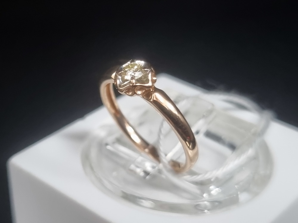 КОЛЬЦО БРИЛЛИАНТ Au 585