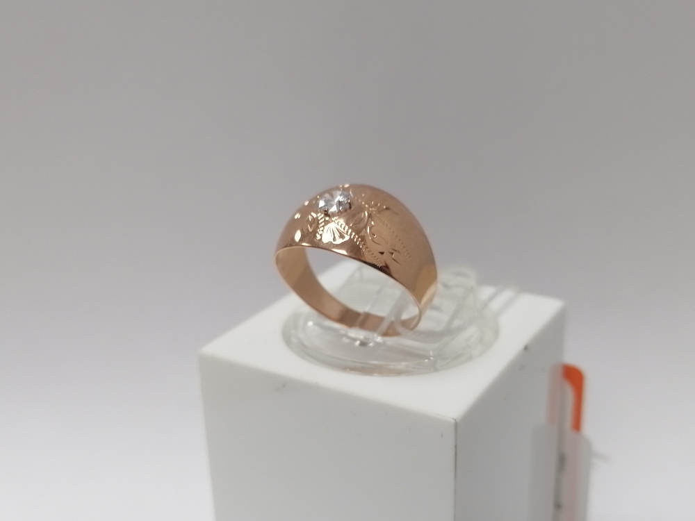 КОЛЬЦО С КАМНЕМ (Au 585)