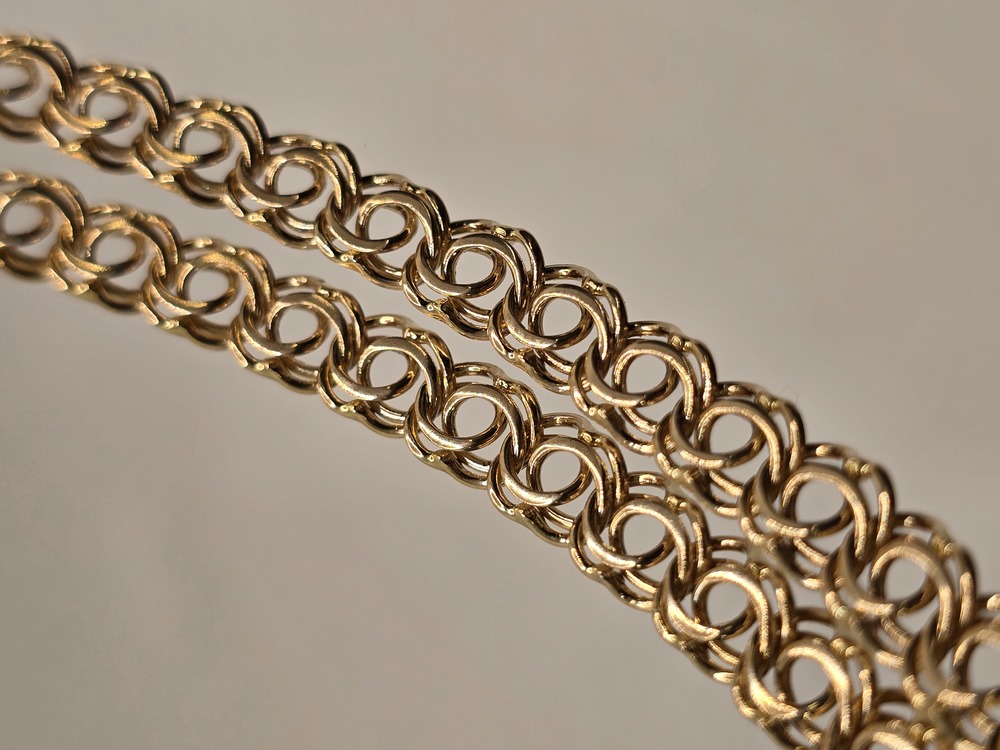 ЦЕПЬ ПОЛНОВЕСНАЯ Бисмарк (Au 585)