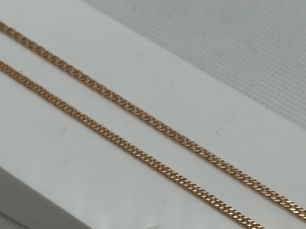 ЦЕПЬ ПОЛНОВЕСНАЯ Ромб двойной (Au 585)