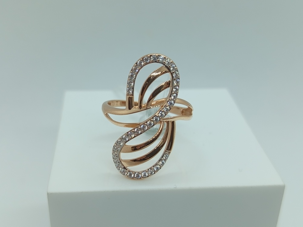 КОЛКМИ585 КОЛЬЦО С КАМНЯМИ (Au 585)