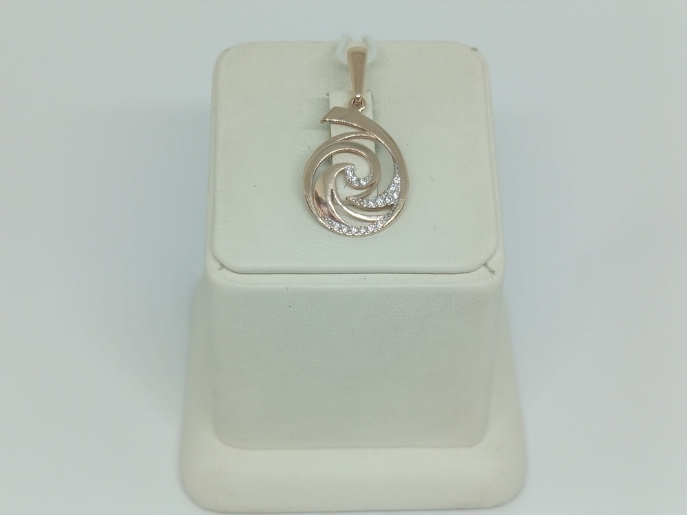 ПОДВЕСКА С КАМНЯМИ (Au 585)