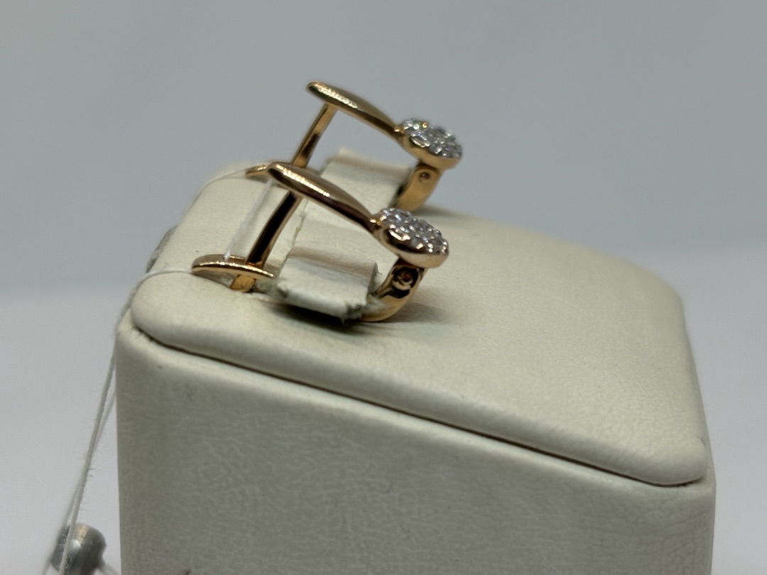 СЕРЬГИ С КАМНЯМИ (Au 585)