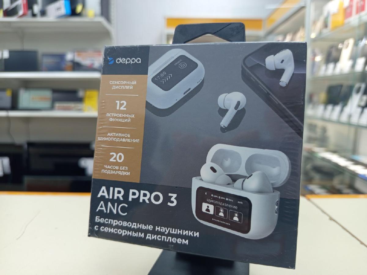 Наушники беспроводные Deppa 44213 Air Pro 3 ANC