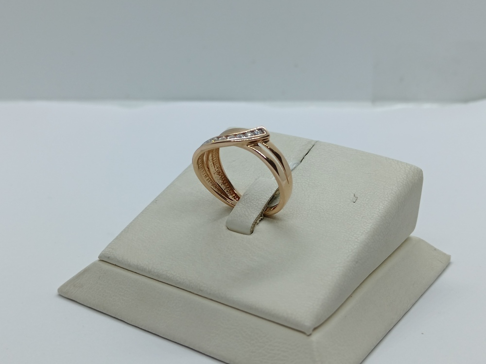 КОЛКМИ585 КОЛЬЦО С КАМНЯМИ (Au 585)