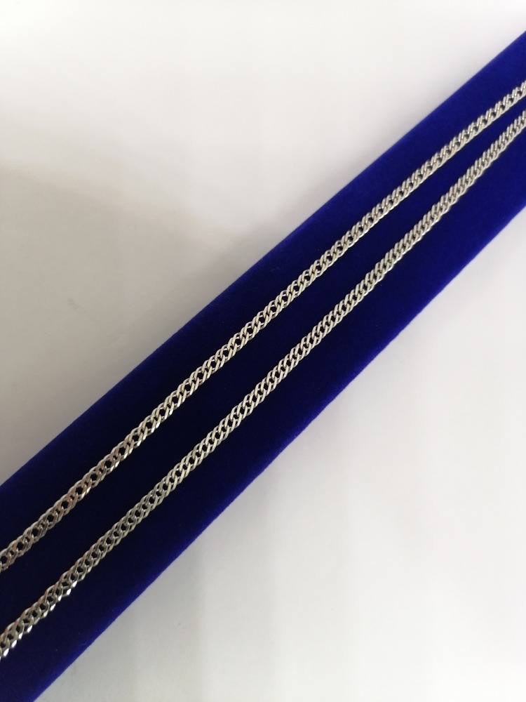 ЦЕПЬ ПОЛНОВЕСНАЯ Ромб двойной (Au 585)