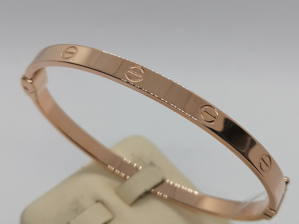 БРАСЛЕТ ЖЕСТКИЙ без камня (Au 585)