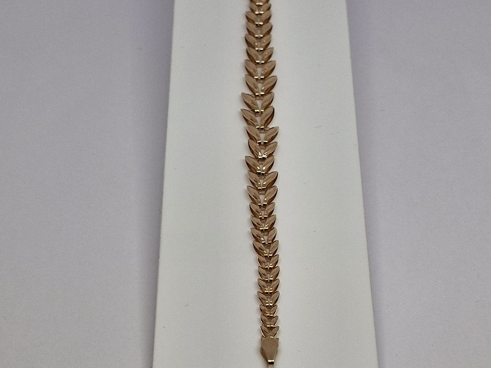 БРАСЛЕТ ПУСТОТЕЛЫЙ Штамповка (Au 585)