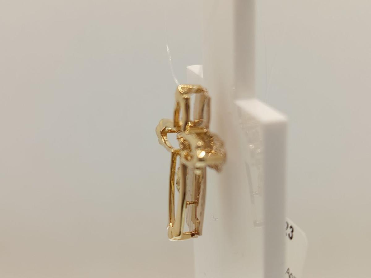 ПОДВЕСКА КРЕСТ без камня (Au 585)