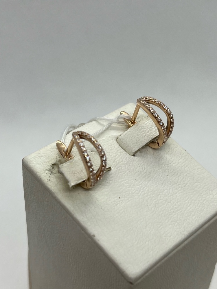 СЕРЬГИ С КАМНЯМИ (Au 585)