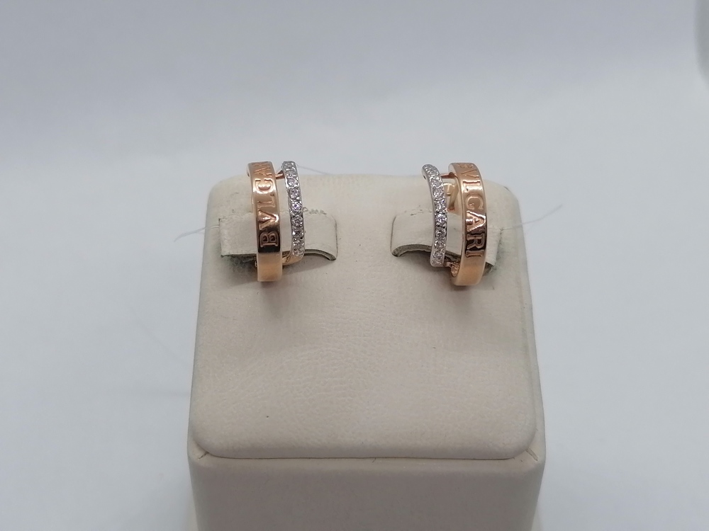 1205689 СЕРЬГИ С КАМНЯМИ (Au 585)