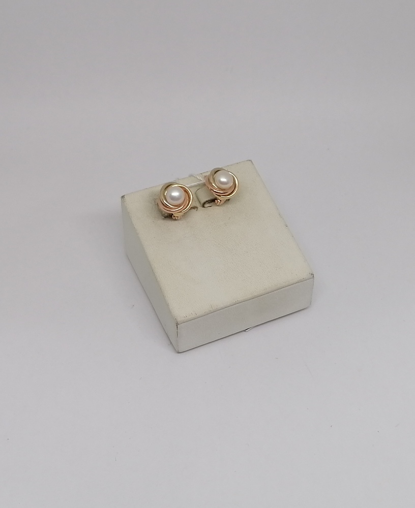 СЕРЬГИ С КАМНЕМ (Au 585)