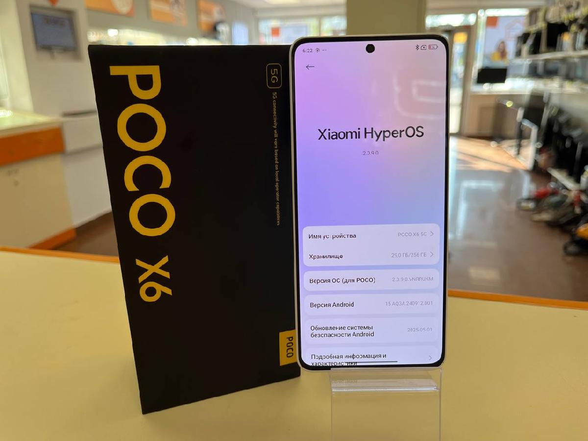 Смартфон Xiaomi Poco X6 5G 12/256Gb