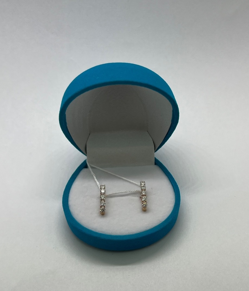 СЕРЬГИ С КАМНЯМИ (Au 585)