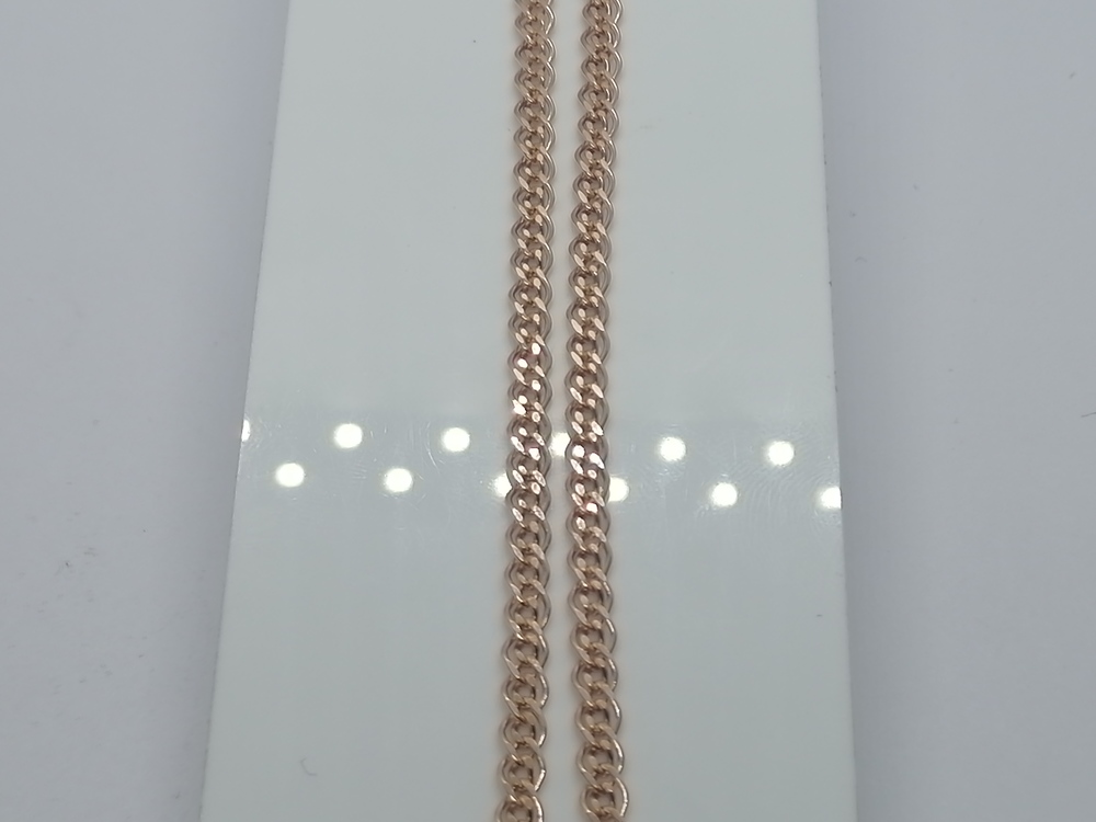 8060155П-40 ЦЕПЬ ПУСТОТЕЛАЯ Нона (Au 585)