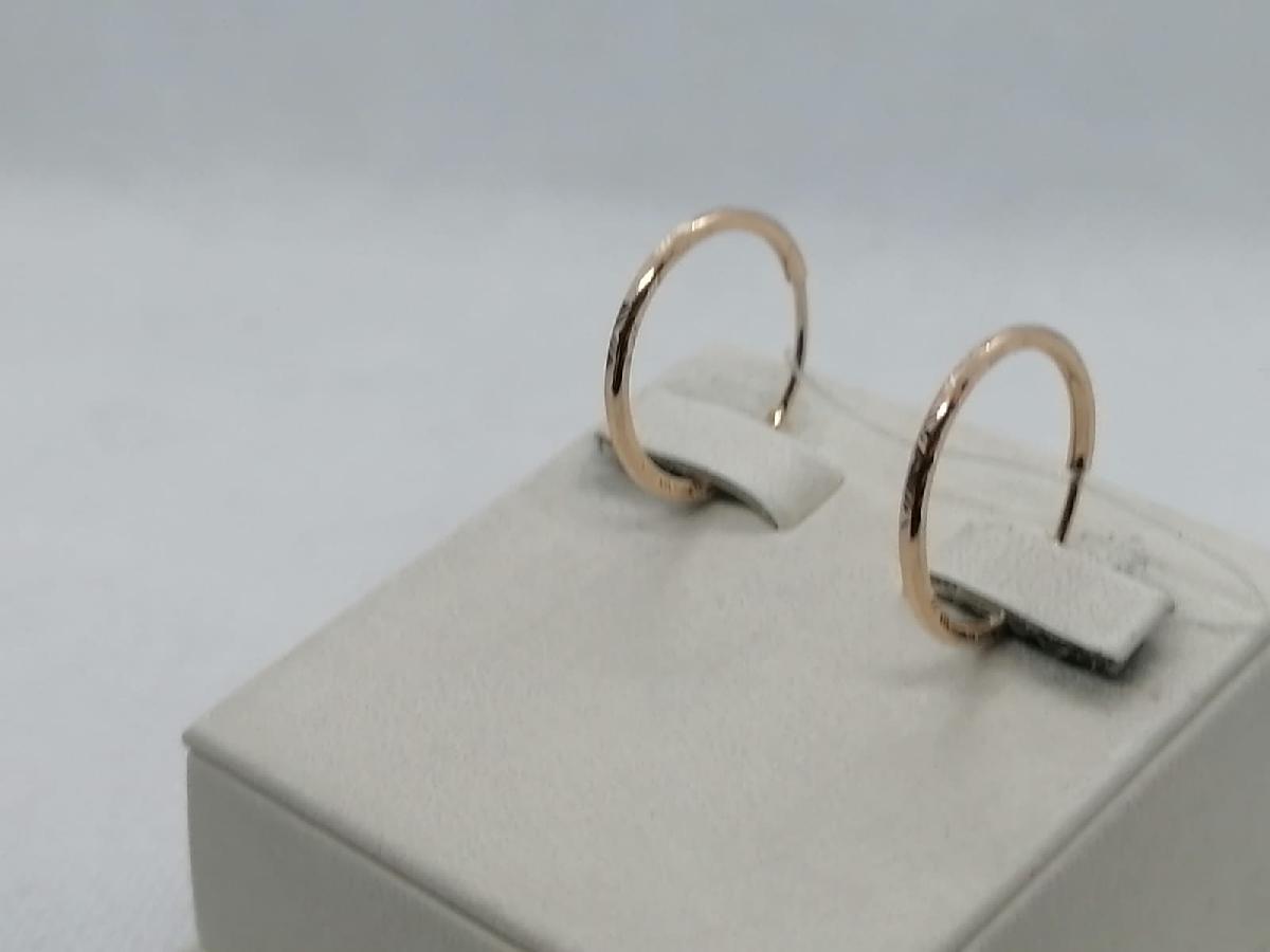 20772-17а-2 СЕРЬГИ КОНГО без камня (Au 585)