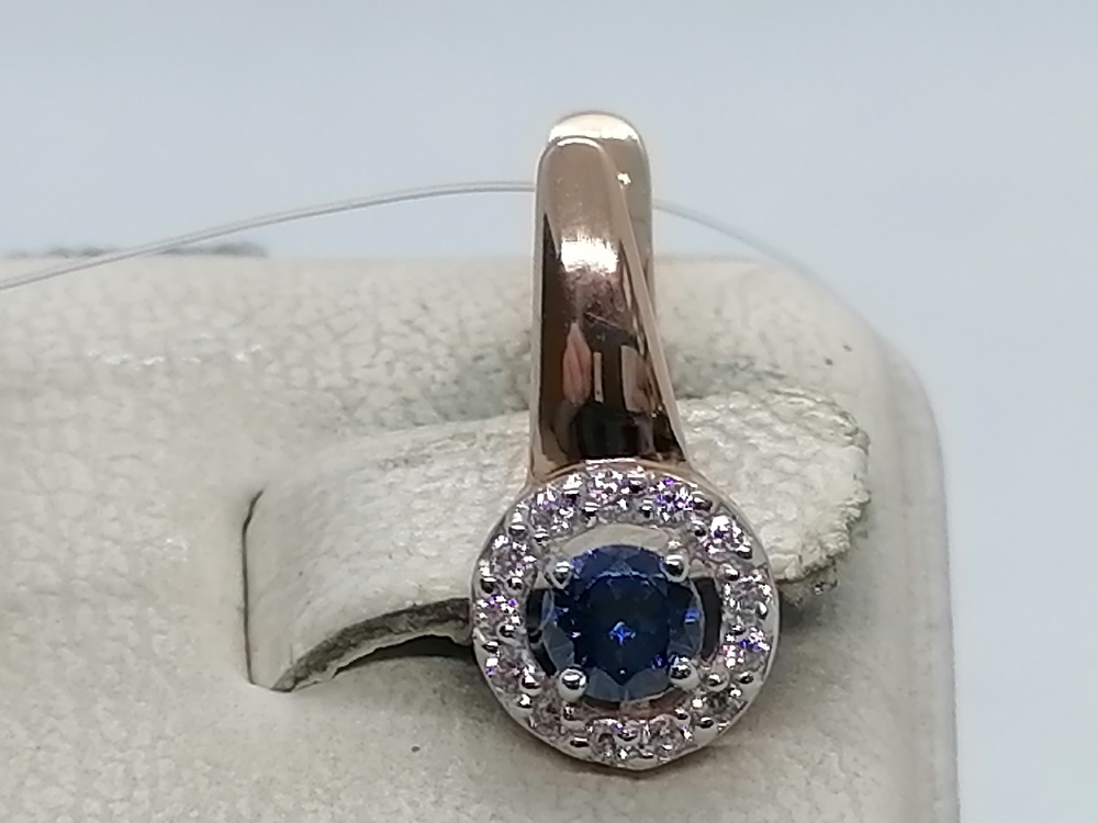 СЕРЬГИ С КАМНЯМИ (Au 585)