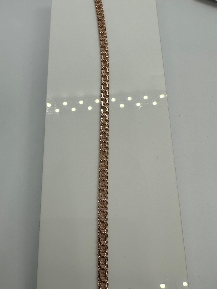 ЦЕПЬ ПОЛНОВЕСНАЯ Бисмарк арбский (Au 585) ЦЕПЬ ПОЛНОВЕСНАЯ Бисмарк арбский (Au 585)