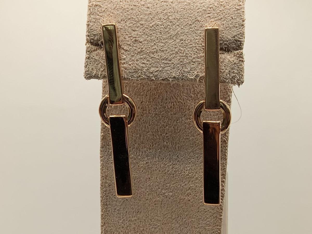 СЕРЬГИ БЕЗ КАМНЯ (Au 585)