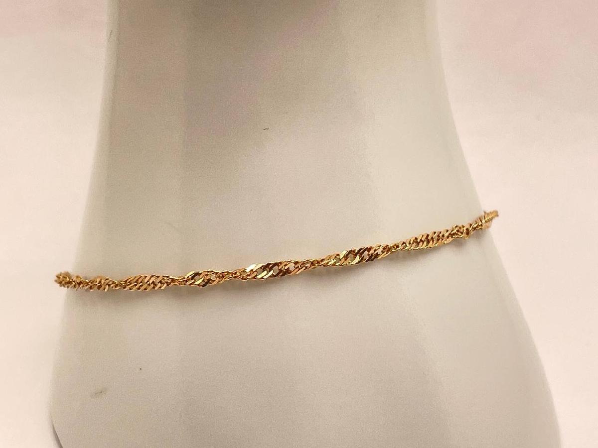 БРАСЛЕТ ПОЛНОВЕСНЫЙ Сингапур Au 585