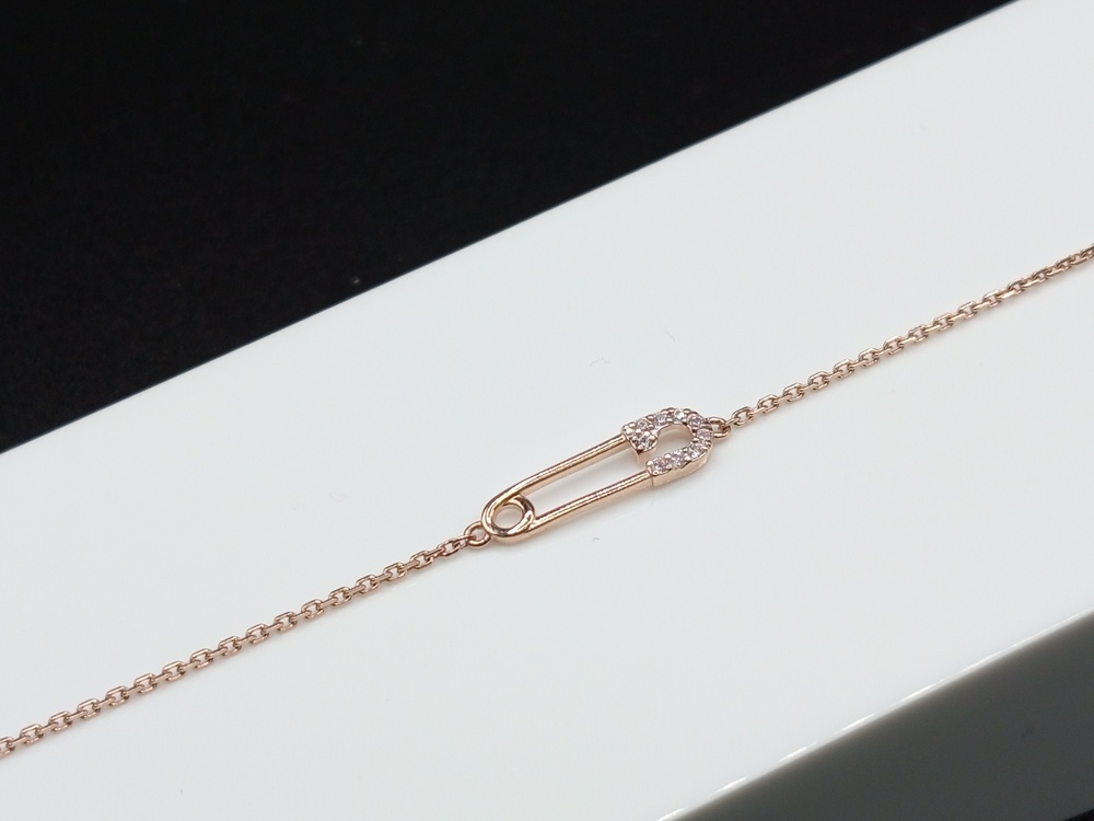 Б585 БРАСЛЕТ С КАМНЯМИ (Au 585)