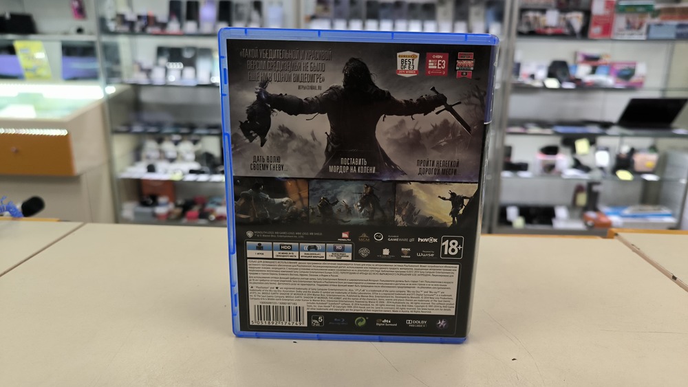 Игра Playstation PS4 Тени мордора