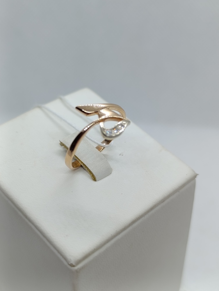 КОЛКМИ585 КОЛЬЦО С КАМНЯМИ (Au 585)