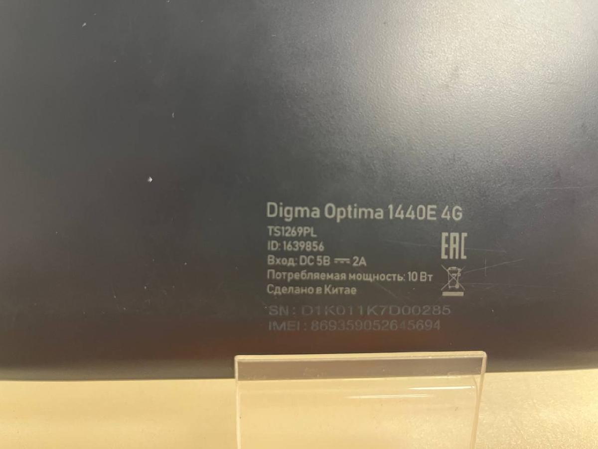 Планшет Digma Optima 1440E 4G 4/128
