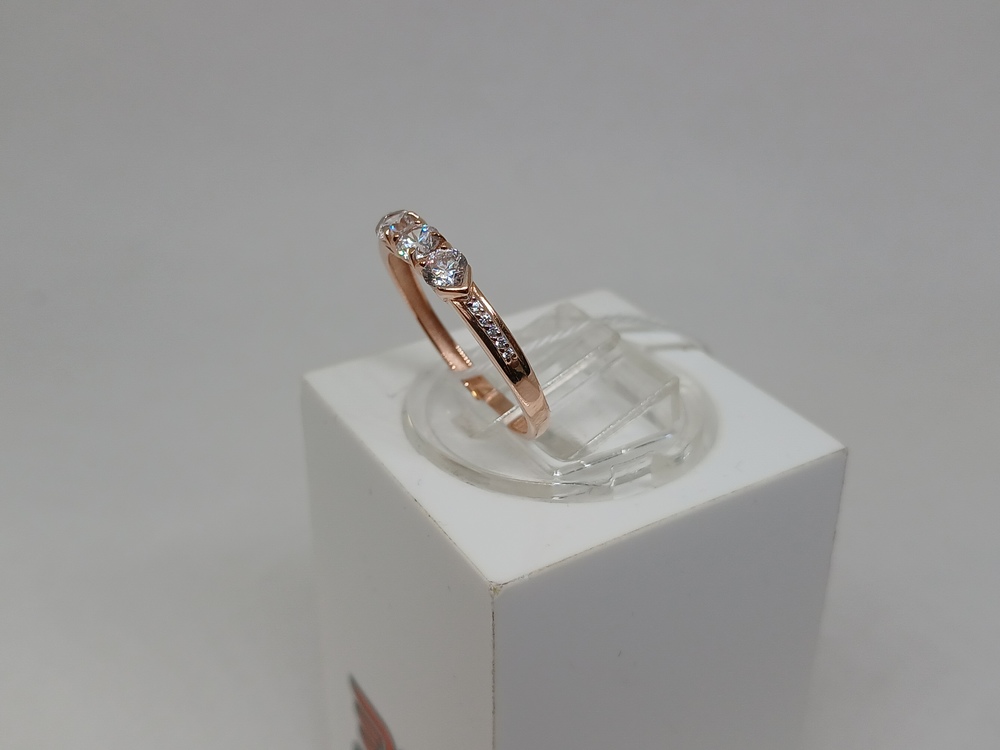 КОЛКМИ585 КОЛЬЦО С КАМНЯМИ (Au 585)