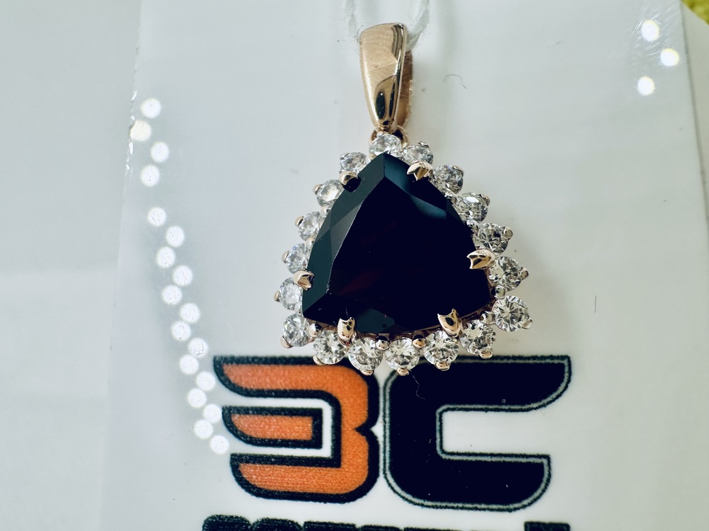 ПОДКМИ585 ПОДВЕСКА С КАМНЯМИ (Au 585)