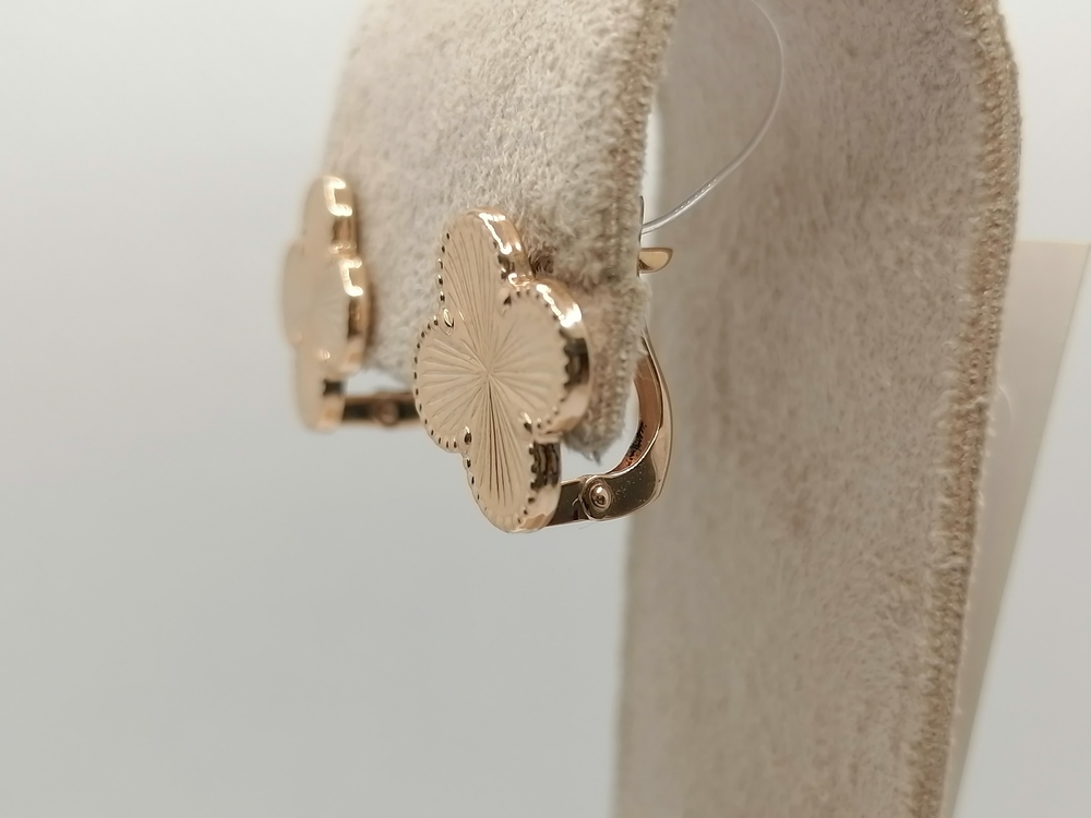 СЕРЬГИ БЕЗ КАМНЯ (Au 585)