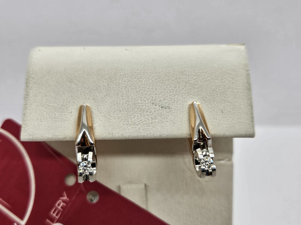 СЕРЬГИ БРИЛЛИАНТ (Au 585)