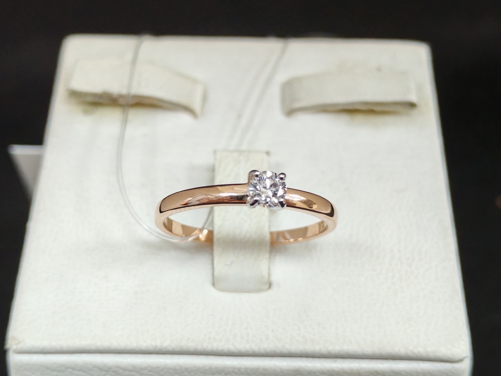 КОЛЬЦО БРИЛЛИАНТ (Au 585)