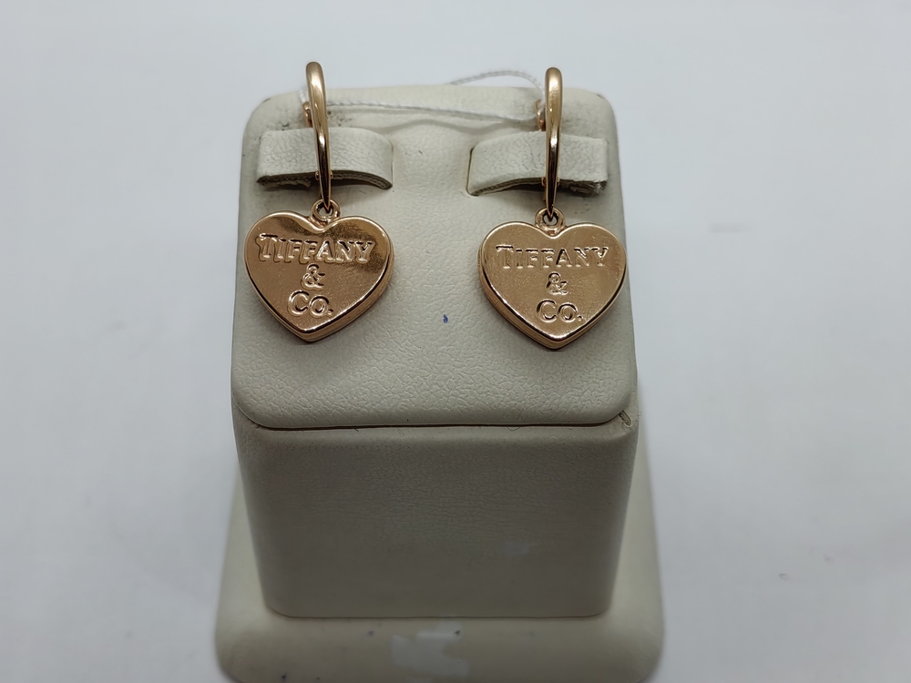 СЕРЬГИ БЕЗ КАМНЯ (Au 585)