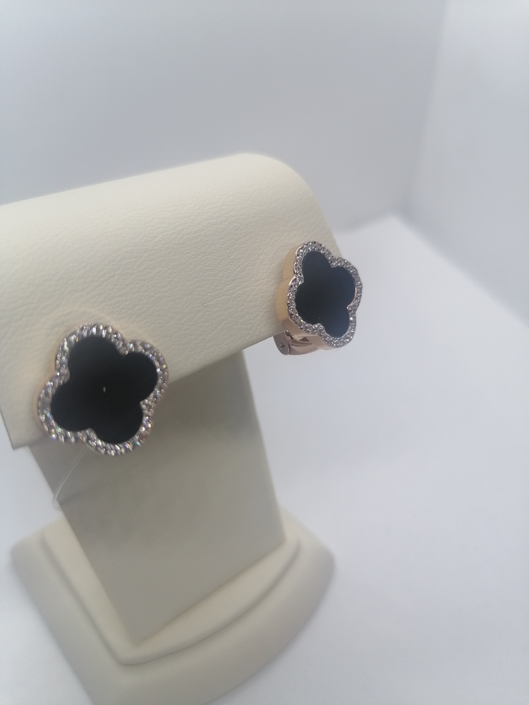 СЕРЬГИ С КАМНЯМИ (Au 585)