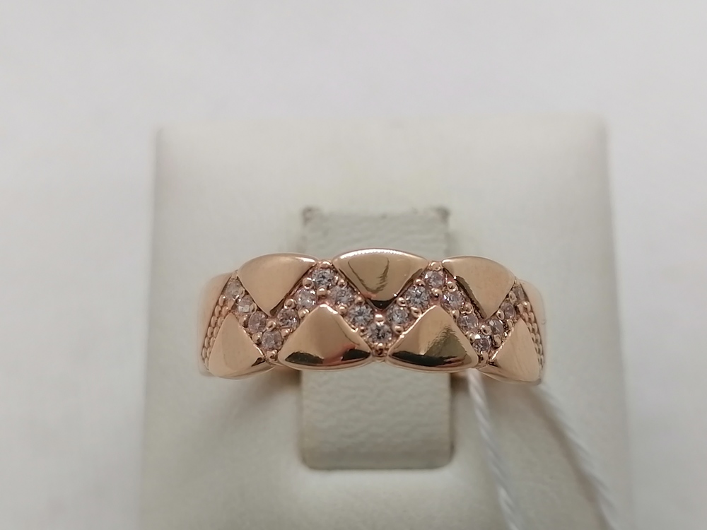 КОЛКМИ585 КОЛЬЦО С КАМНЯМИ (Au 585)