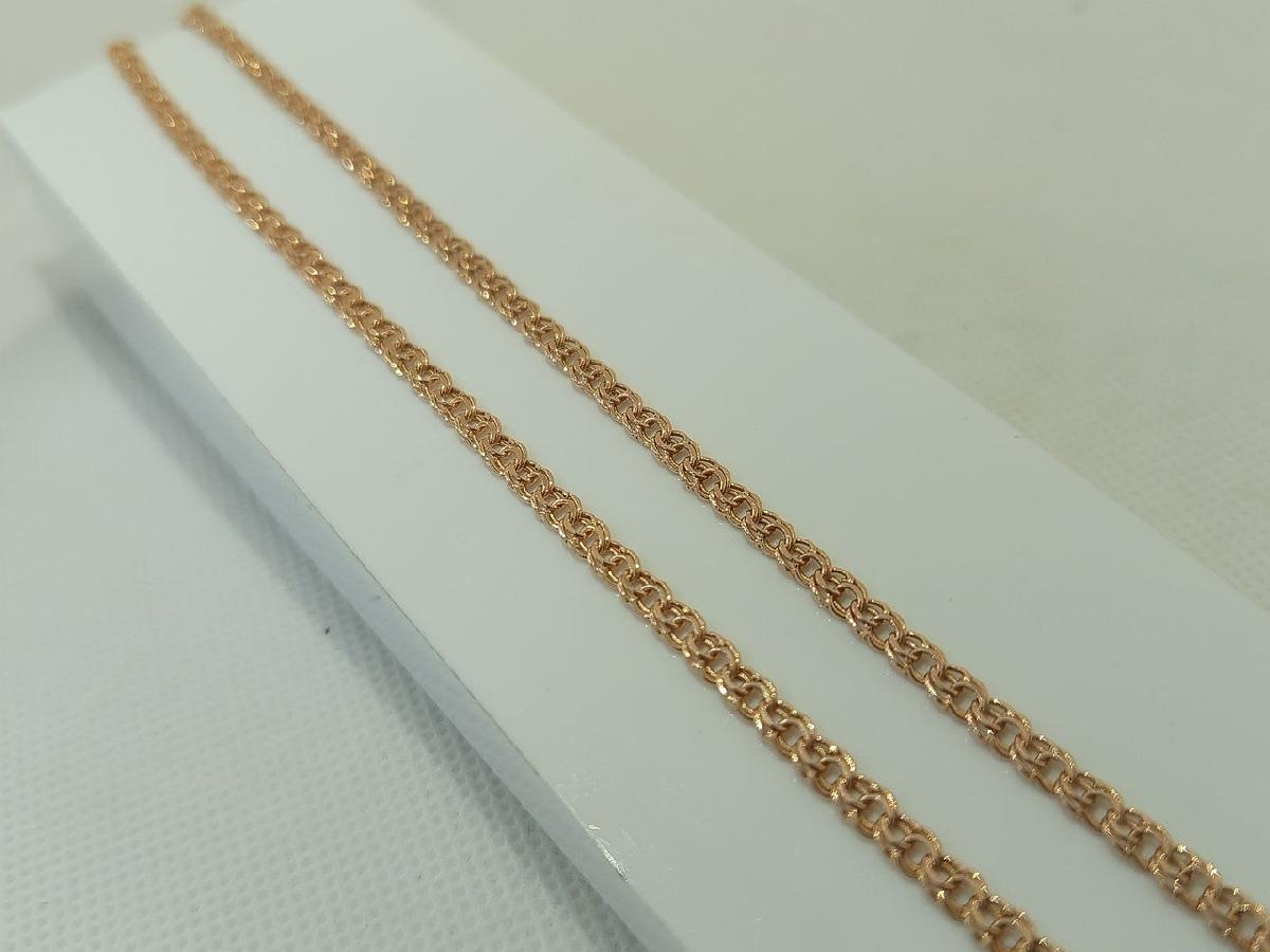 570005022 ЦЕПЬ ПУСТОТЕЛАЯ Бисмарк (Au 585)