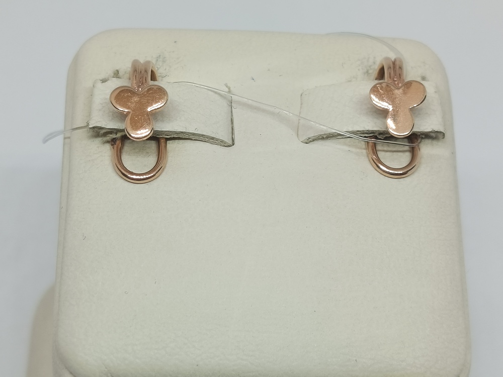 СЕРЬГИ КАФФЫ без камня (Au 585)