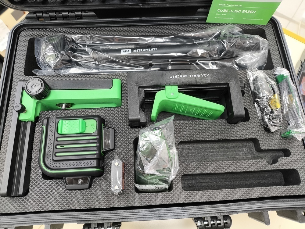 Нивелир ADA Cube 3-360 Green
