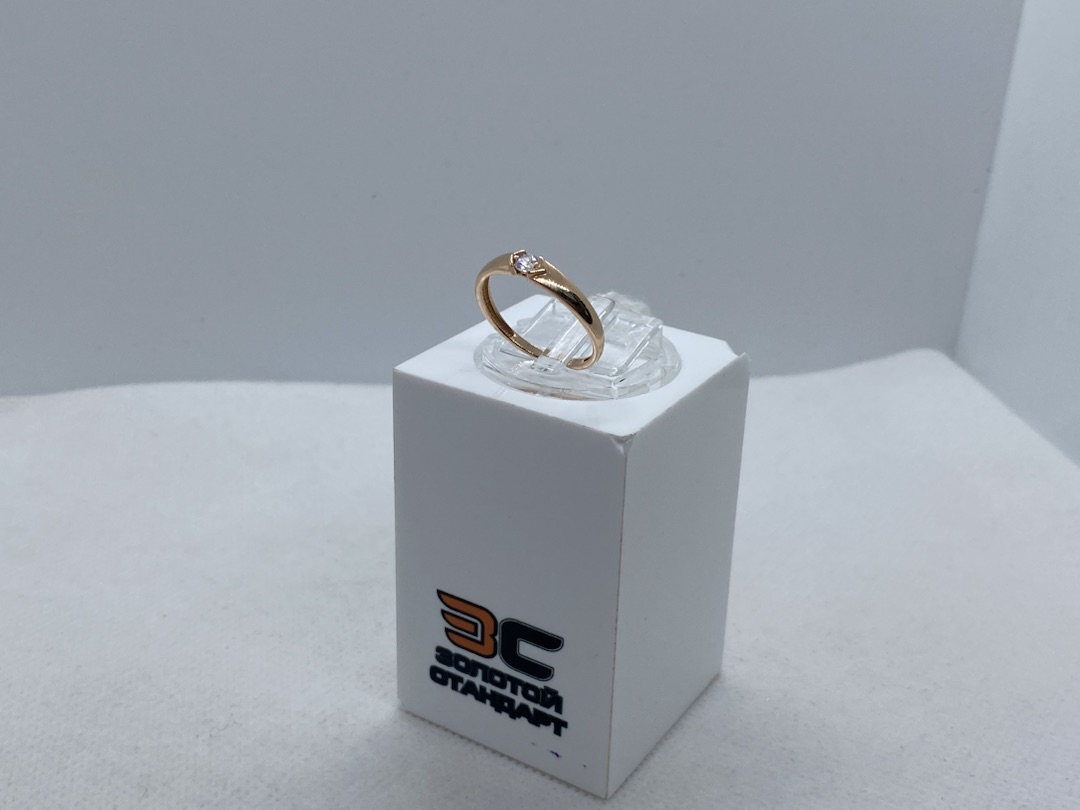 КОЛКМ585 КОЛЬЦО С КАМНЕМ (Au 585)