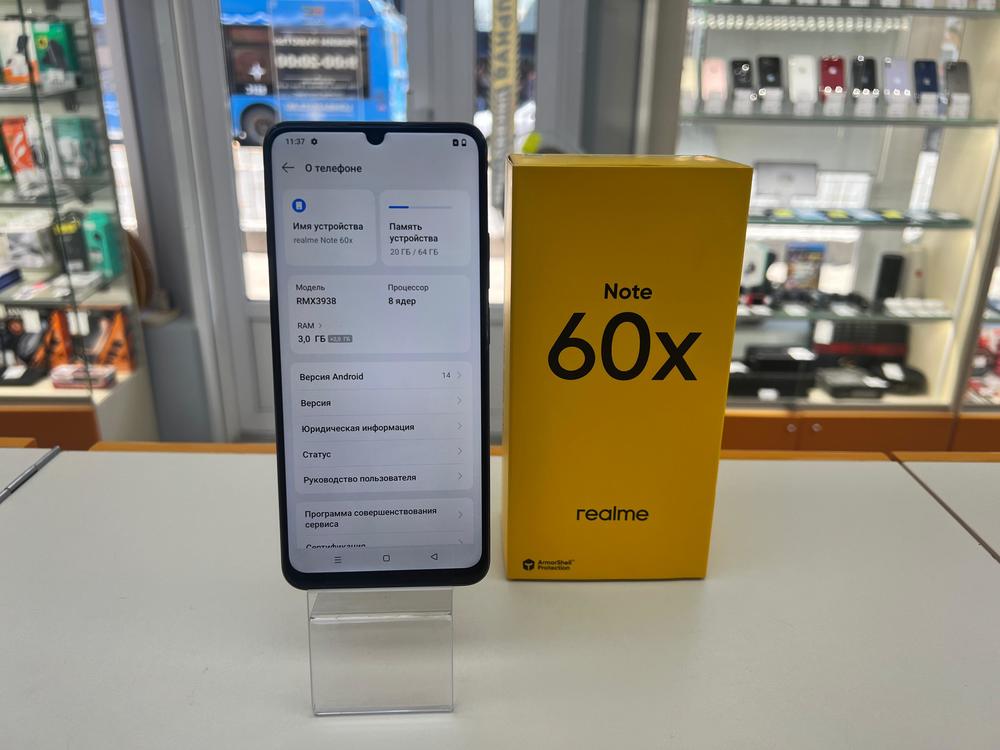 Смартфон Realme Note 60X 3/64