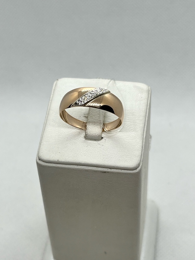 10356 КОЛЬЦО С КАМНЯМИ (Au 585)