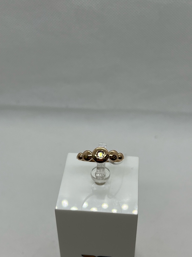 КОЛЬЦО С КАМНЕМ (Au 585)