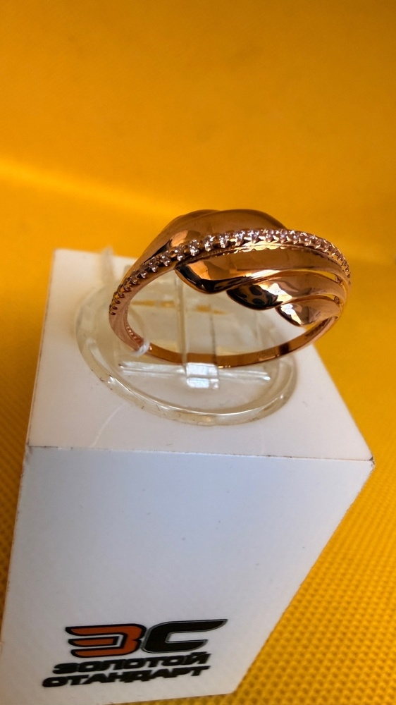 КОЛКМИ585 КОЛЬЦО С КАМНЯМИ (Au 585)
