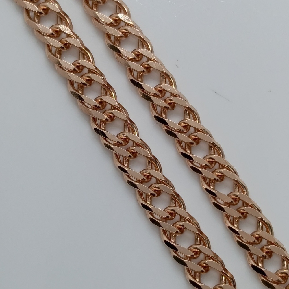 ЦЕПЬ ПОЛНОВЕСНАЯ Ромб двойной (Au 585)