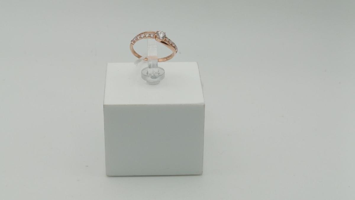 КОЛКМИ585 КОЛЬЦО С КАМНЯМИ (Au 585)