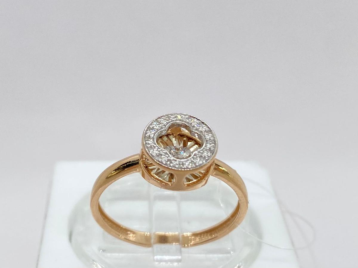 01-11-5923-31-00 КОЛЬЦО БРИЛЛИАНТ (Au 585)